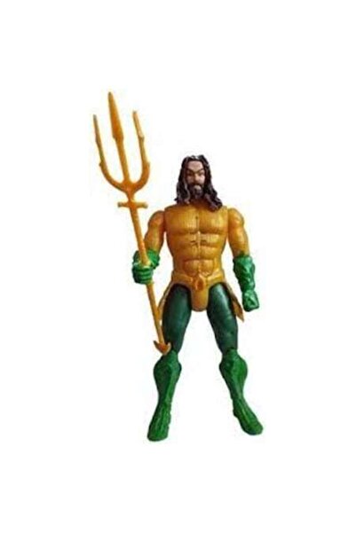 OEM Promo Pack: Aquaman 30 cm Figurine + Soft Squishy Cat Paw Toy (Light Pink)
