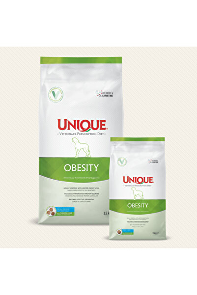 Unique Vet Diet Obesity Köpek Maması 12 Kg