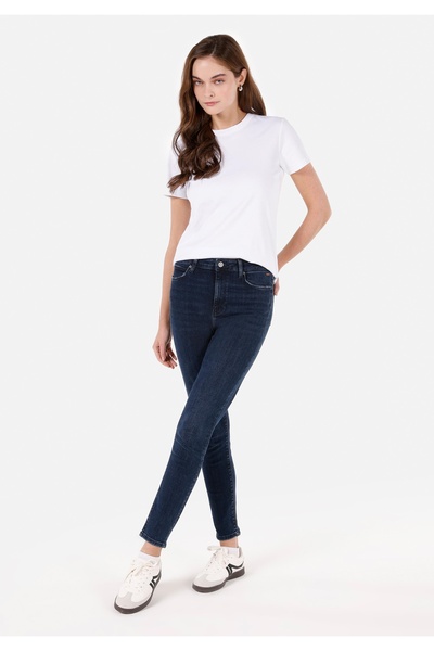 Colin's Skinny Fit Women's Cotton Indigo Jean Pants