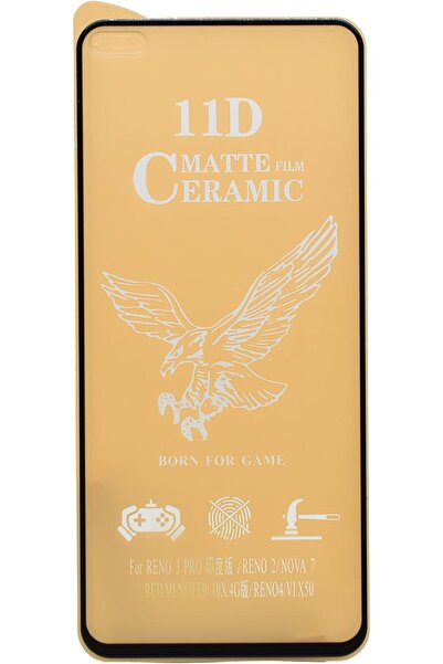 Bläck Nano Full-Cover Anti-Fingerprint Scratch-Resistant Screen Protector for Redmi Note 9/10X, Oppo Reno