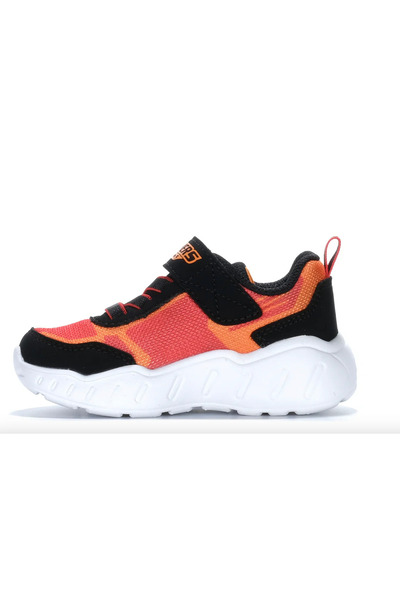 SKECHERS Boys' Colourblock Sneakers with Hook and Loop Closure - PLAY SCENE