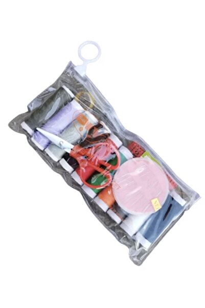 Yumuşakkeçe Mini Sewing Kit – Colored Threads, Scissors and Needle Set |   Po...