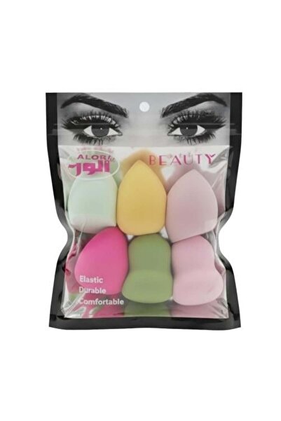 Alor Makeup Sponge Set - 6 Pieces (AL-10185-11)
