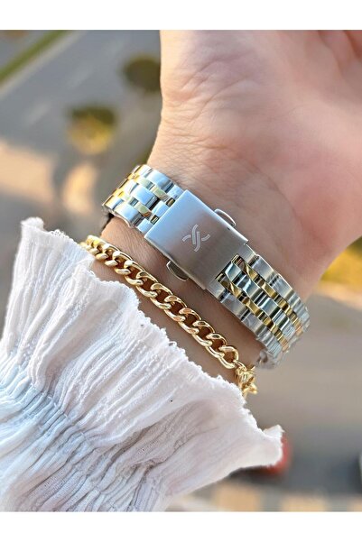 Daniel Klein Steel Cord 30 Mt Water Resistant Women's Wristwatch+Bracelet Bf.Gf.10821.6