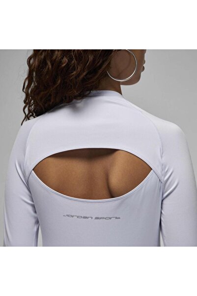 Nike Dri-Fit Jordan Sport Bodycon Training Long-Sleeve Women's T-Shirt Sprint Sport