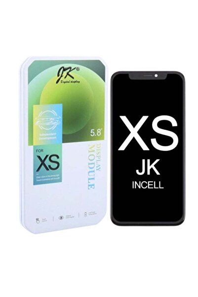 JK شاشة LCD لهاتف Apple iPhone XS أسود 5.8 بوصة