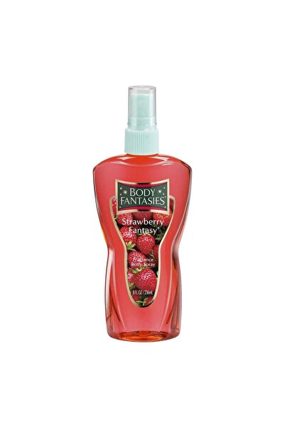 Body Fantasies Body Spray - Strawberry Fantasy Refreshing, 236 ml
