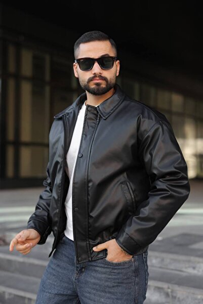 BASEL.CO Old Money Culture Oversized Quilted Thick Leather Jacket