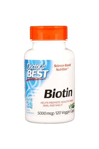 Doctor's Best مكمل غذائي بيوتين ٥٠٠٠ ميكروغرام - ١٢٠ كبسولة