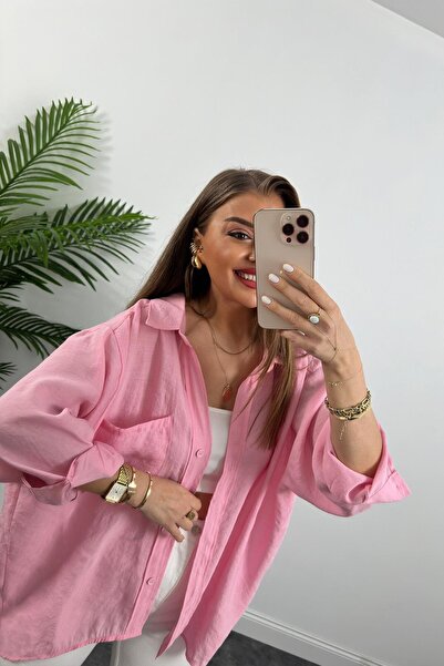 Lady Pixie قميص من القماش عاري الكتفين مقاس كبير