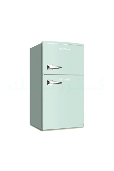 GVC PRO جي في سي برو ثلاجة كلاسيك بابين - 85 ليتر - 3 قدم - أخضر فاتح - GVRG-199