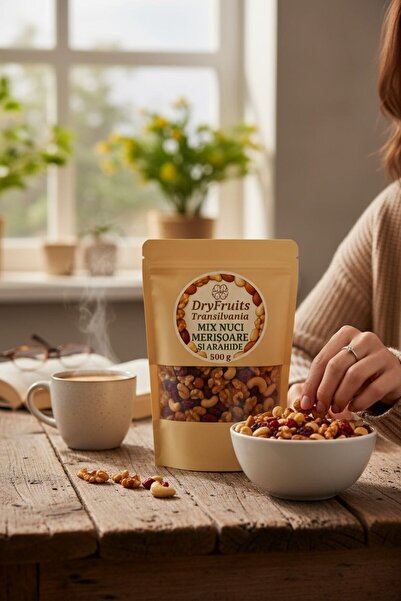 DRY Mix of walnuts, cranberries and peanuts 500 g