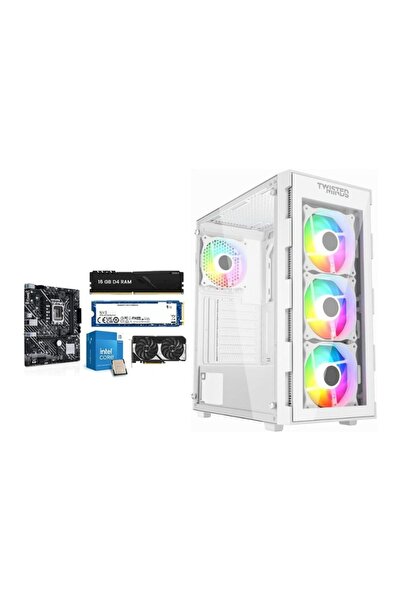Twisted Minds Titan Gaming Desktop PC, i5-12400F, 16GB RAM, 1TB SSD, RTX 3050 6GB, ARGB Case