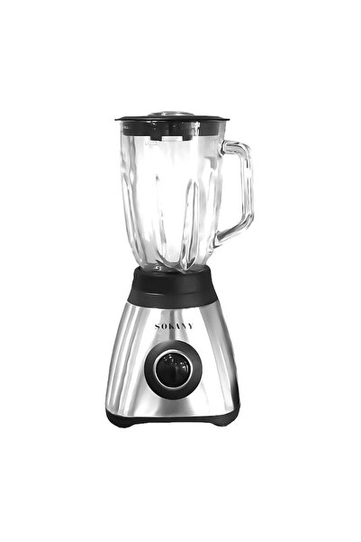 stuffix Blender 2 în 1 SK-146S, 450 W, 1,5 L, 3 viteze, Negru/Inox