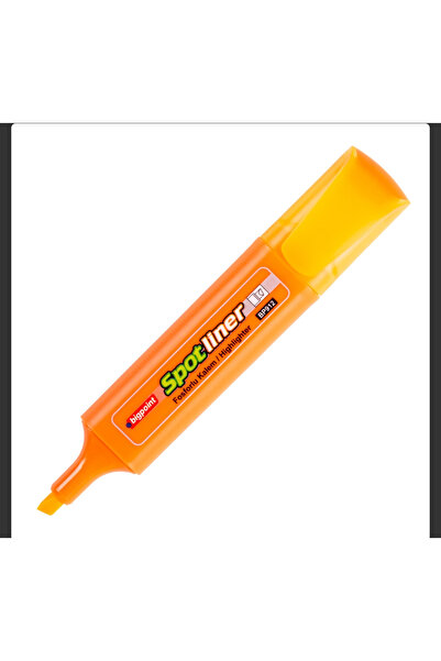 Bigpoint Turuncu renkli tekli fosforlu kalem