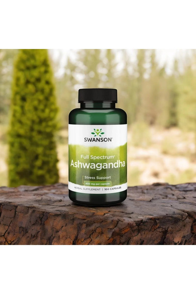 Now Ashwagan.dha.a- 100 KAHVE RENGİ KAPSÜL 450 mg S.WANSON (ORJİNAL)