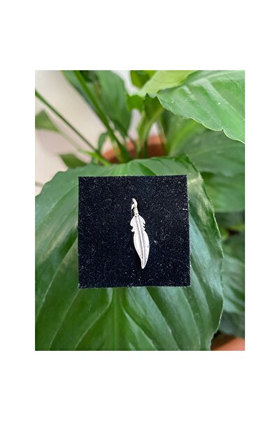 Jolie Silver Pandantiv, Argint 925, Model Pană, 0.6 g, 25x6 mm