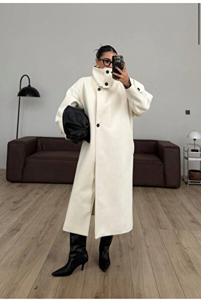 MODA Yeni sezon kaşe kaban uzun çok zarif ve rahat birinci kalite