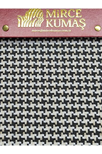 Mirce Kumaş Keten Dokuma Kazayağı Koltuk Döşeme Kumaş