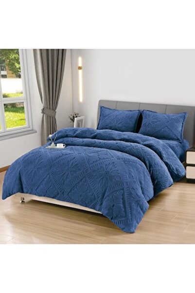 MHR Cocolino double bed bedding set, 4 pieces — fitted sheet 180x200, duvet cover 200x230, 2 pillowcas