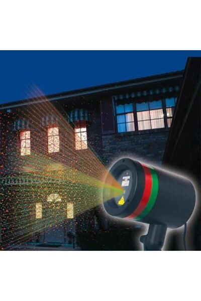 OEM Proiector Light cu lumini verzi si rosii pentru exteriorul casei