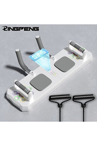 YENİTECH Çok Fonksiyonlu Şınav Tahtası Fitness Antrenman Seti Katlanabilir Pu...