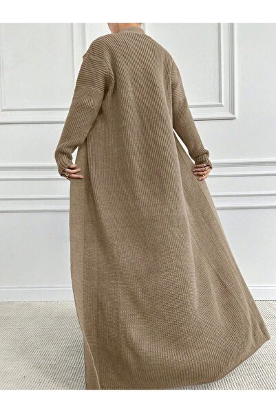 Jinx Wear Fashion Vintage Hair Braid Suspender Dress and Cardigan Acrylic Knitwear Set