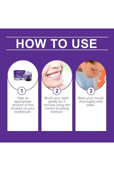 EELOHE Teeth Restoration Mineral Tooth Powder - Teeth Whitening & Gum Strengthening (50g)