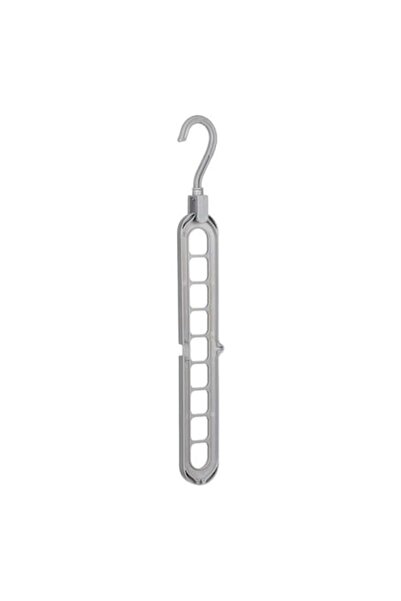 OEM Space-saving hanger, gray plastic, 9 positions, 33 x 17 cm
