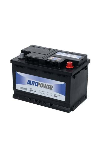 AUTOPOWER Akü 74 Amper - 2 Yıl GARANTİ