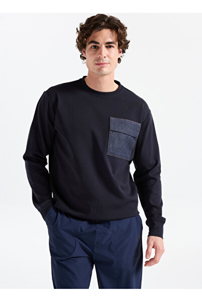 GMG FIRENZE Велосипедна комір синій чоловічий світшот GU25MFW08035