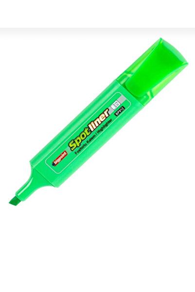 Bigpoint tekli yeşil renkli profesyonel fosforlu kalem