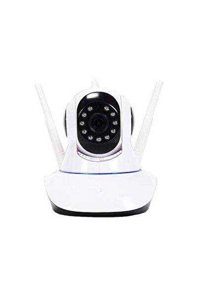 stuffix Wireless Surveillance Camera, Full HD, Indoor/Outdoor, Color Night Vision, Motion Sensor, White