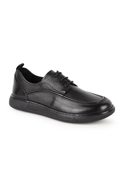 Libero L5755 City Casual Men's Leather Shoes Black