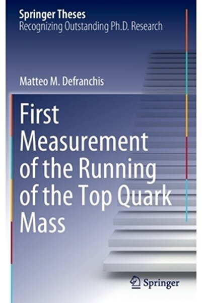 Springer Nature First Measurement of the Running of the Top Quark Mass