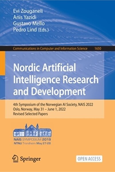 Springer Nature Cercetare și Dezvoltare în Inteligență Artificială Nordică: a...