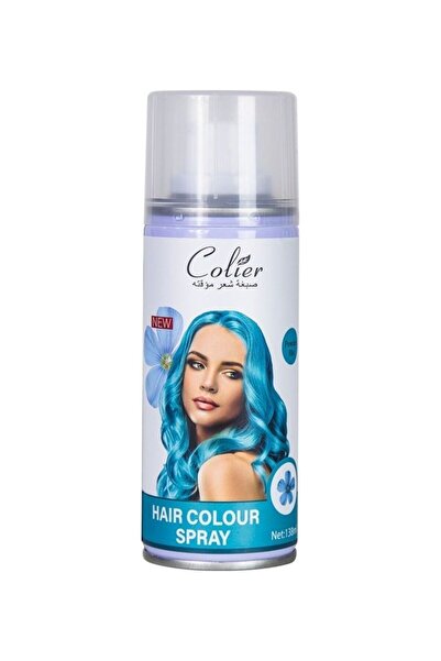 colier رذاذ لون الشعر المؤقت، أزرق بودرة، 138 مل