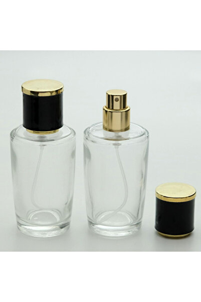 Perfume Bottle 50 ml 10 Cone Cylinders (SPRAY CLOSED with Apr. -EASY CLOSING) Model