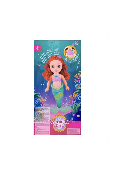 OEM Mermaid doll with sound and lights, 37 cm