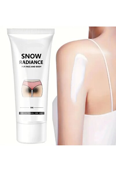 Snow كريم راديانس للوجه والجسم - تفتيح متقدم للبشرة، إزالة البقع الداكنة وترطيب عميق