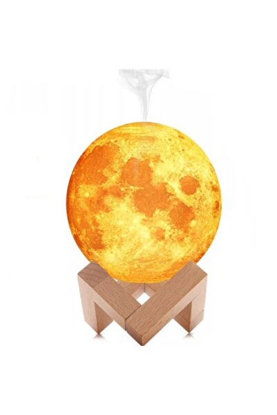stuffix Moon LED Night Lamp with Speaker, 3 Lighting Modes, Air Humidifier