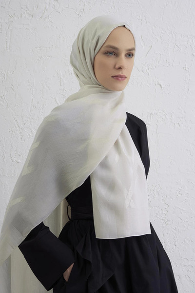 Armine Lyocell Naia Zigzag Pattern Shawl 1 17