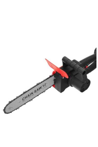 stuffix Electric Chainsaw 1200W with 12 inch Blade and 48V Battery, 4200 rpm