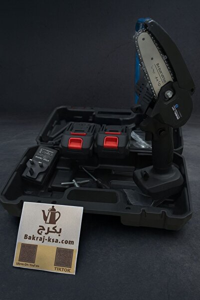 bakraj Two-battery chainsaw and two small 4-inch chains