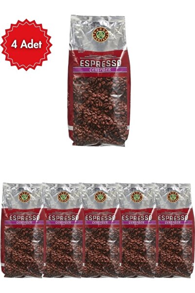 Kahve Dünyası Espresso Çekirdek Kahve 1 kg x4 Adet | Yoğun Tüketim İçin