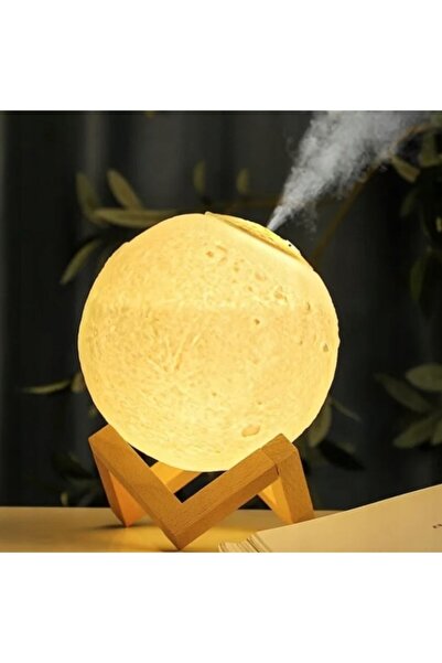 stuffix Moon LED Night Lamp with Speaker, 3 Lighting Modes, Air Humidifier
