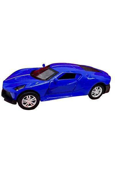 JPT Model Bugatti Chiron albastru 1:32 cu lumini și sunet