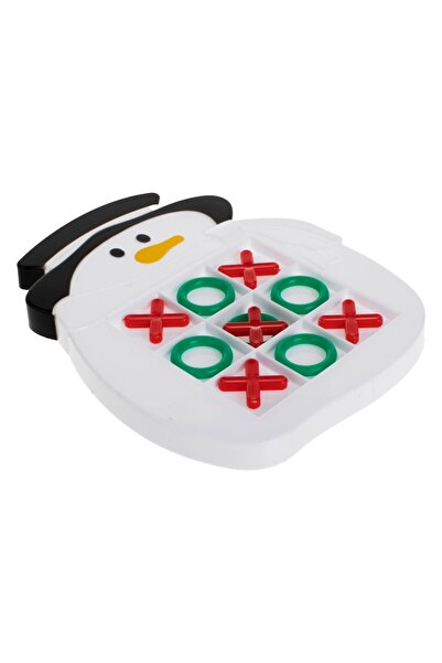 OEM Interactive Christmas Tic Tac Toe game, snowman model, 10 pieces, 13x1x16cm