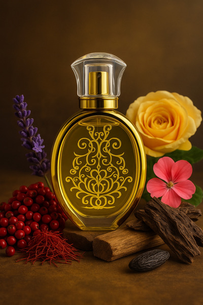 AROMENZA Zahabi Elixir Özel Seri 50ml Unisex Extrait Parfüm | Safran, Gül, Am...