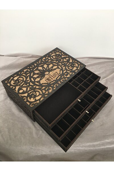 Gorilla Fashion Tesbih Kutusu Kişiye Özel 20 Tespih 20 Takı Yüzük Tesbih Kole...